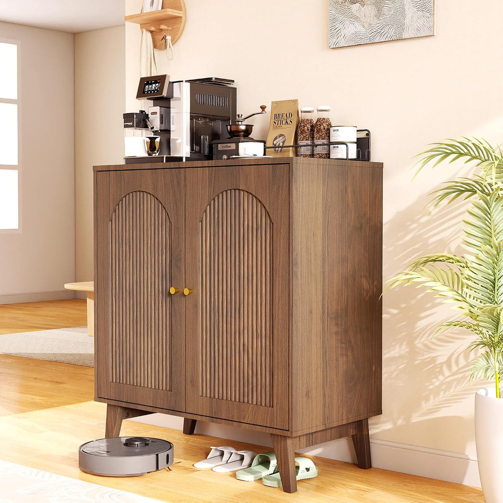 Sideboard Buffet Cabinet with Storage, Modern Accent Cabinet with Adjustable ...