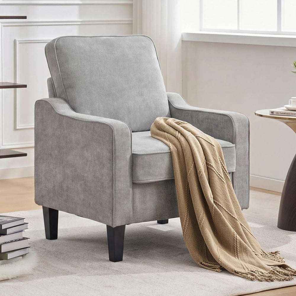 Mangodan Comfy Accent Chair for Living Room, Mid Century Modern Reading Chair...