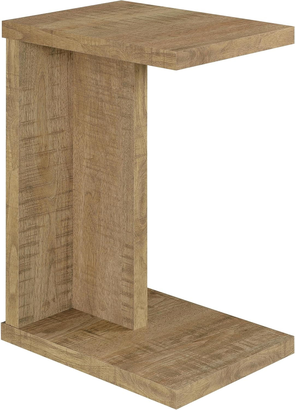Coaster Home Furnishings - Clower - Wood - C-Shaped Side Table with Rectangul...