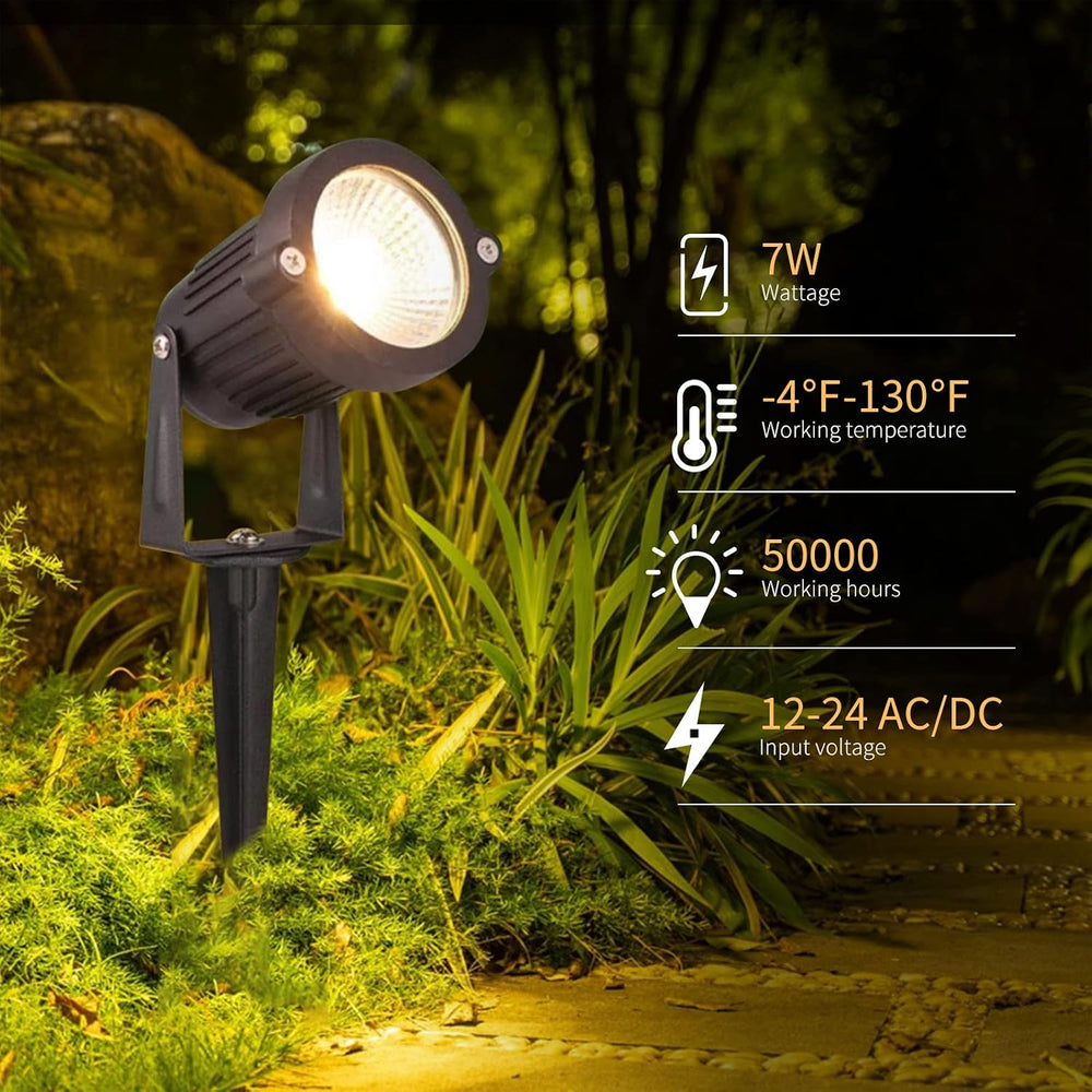 REEGOLD Low Voltage Landscape Lights Outdoor: 7W 700LM LED Landscape Lighting...