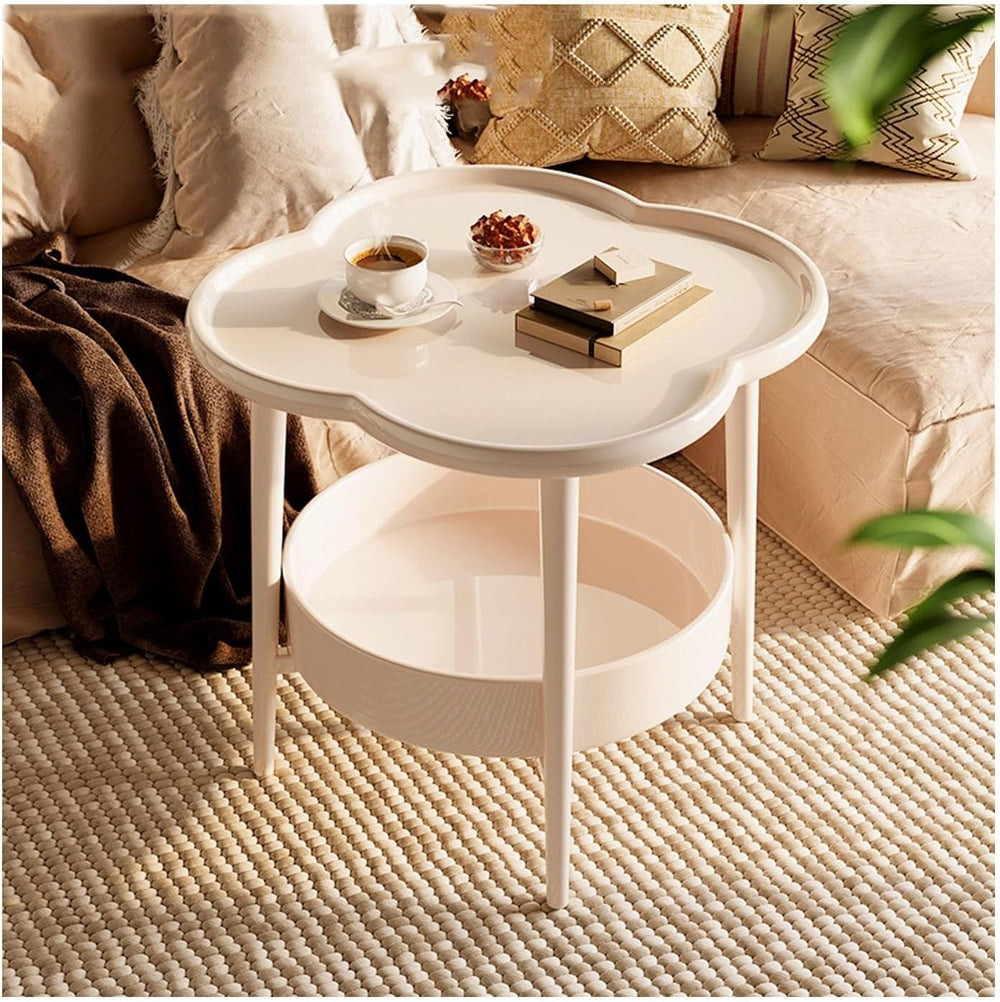 Sofa Side Table, Small Living Room Table, Tea Cabinet, Bedside Table for Smal...