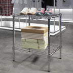 18" Deep x 24" Wide x 27" Height Wire Shelving Kit | 2-Tier | NSF Commercial Storage Rack Unit