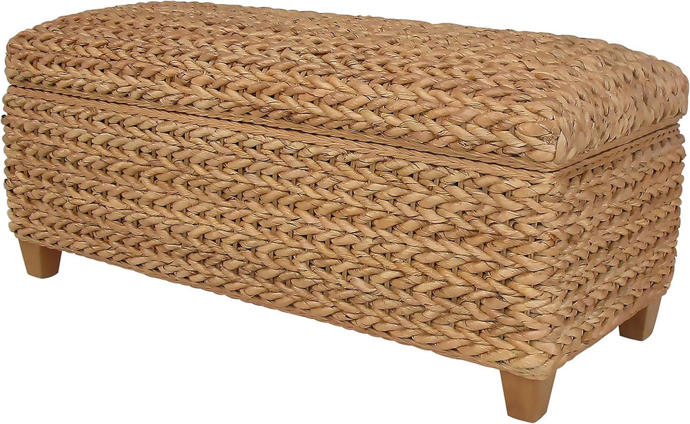 Coaster Home Furnishings - Laughton - Banana Leaf - Storage Bench with Lift-T...
