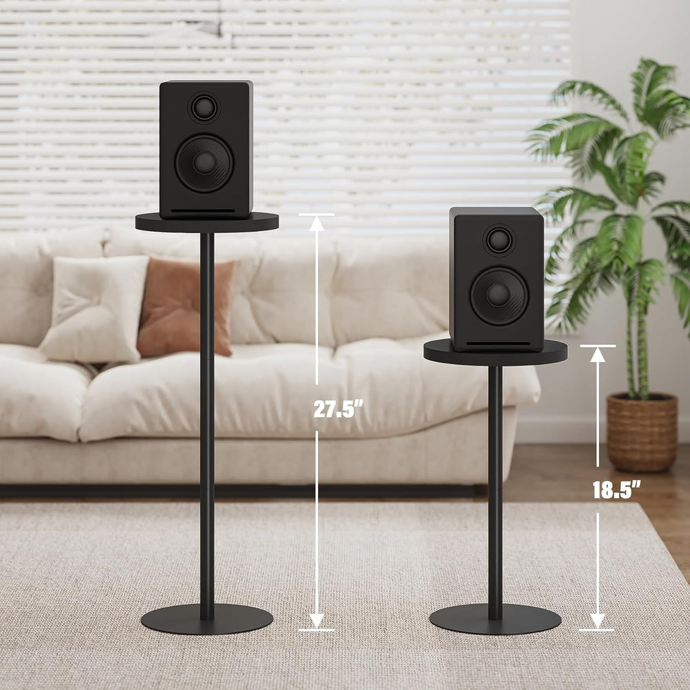 TUTOTAK Tall Round Side Table, Small End Table, Beside Table, Drink Table, Pe...