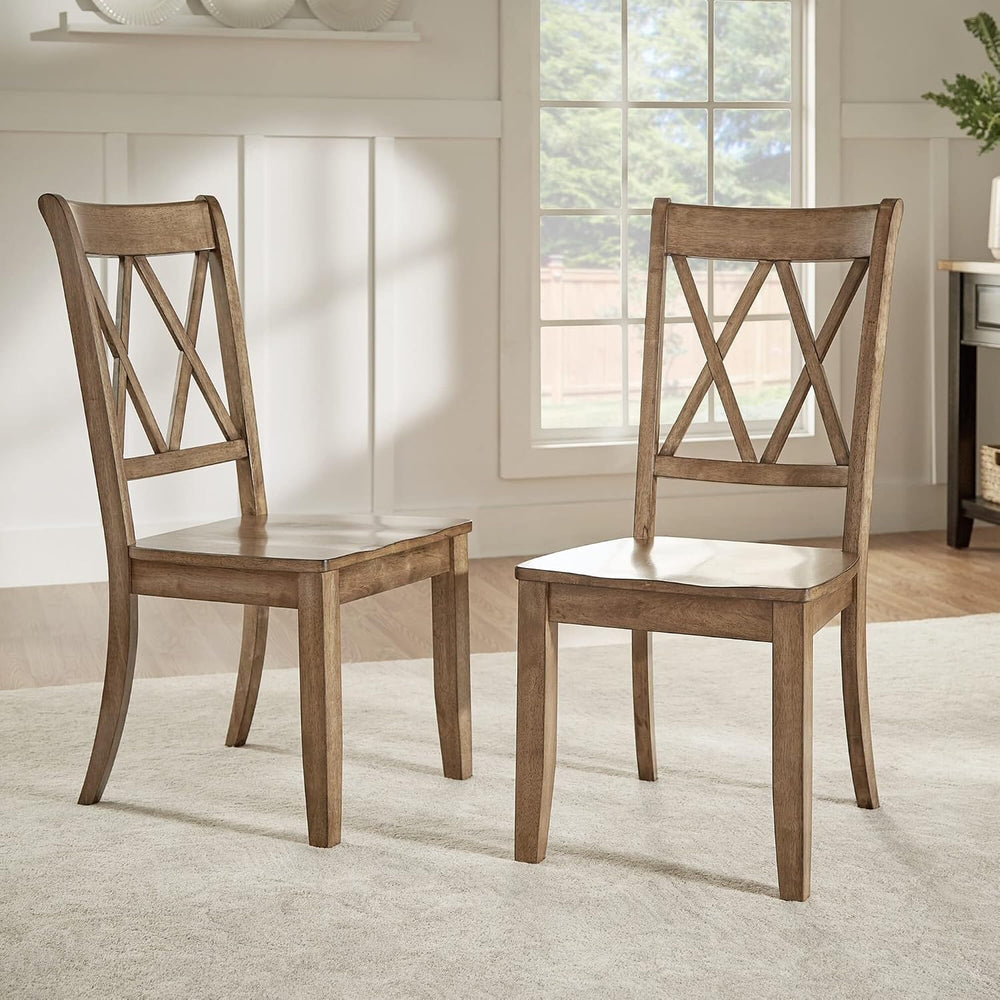 Inspire Q Eleanor X Back Wood Dining Chair (Set of 2) by Classic Dining Chair...