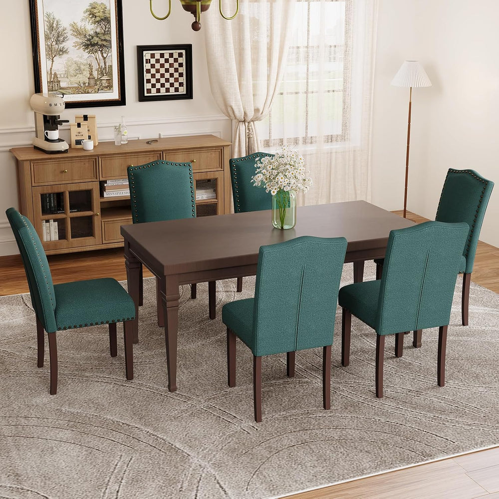 MALOL Dining Chairs Set of 2, Soft Comfortable Upholstered Parsons Chairs wit...