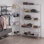 21" Deep x 48" Wide x 86" Height Wire Shelving Kit | 5-Tier | NSF Commercial Storage Rack Unit