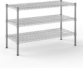 18" Deep x 42" Wide x 27" Height Wire Shelving Kit | 3-Tier | NSF Commercial Storage Rack Unit