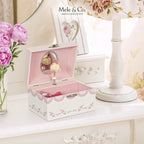 Mele and Co Cora Girl's Musical Ballerina Jewelry Box