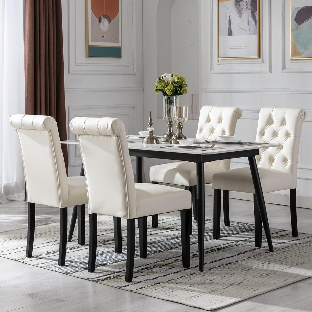 chairus Dining Chairs Set of 2 Mid Century Modern Living Room Chairs with But...