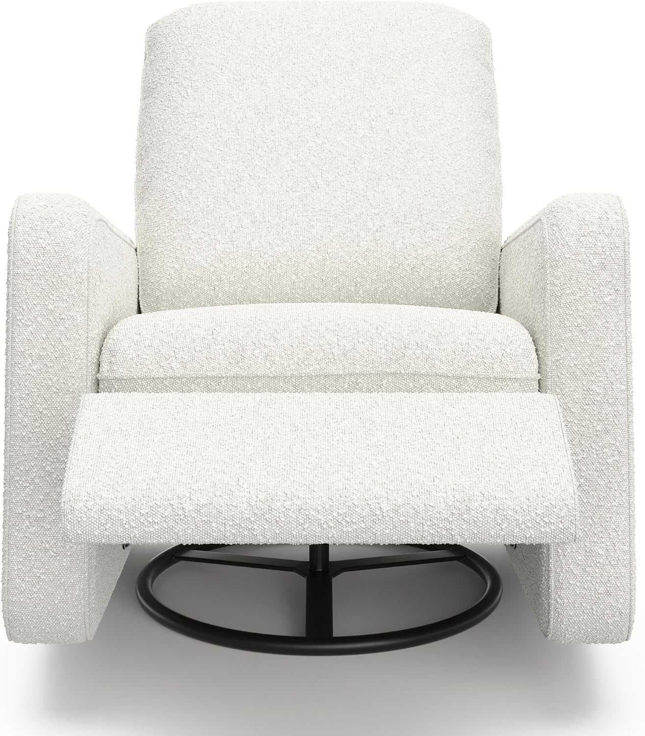Graco Teddi Nursery Power Recliner Swivel Glider, Ivory Boucle | Electronic Power Recline, OEKO-TEX 100 Certified, USB-A & USB-C Charger, Premium Cushioning & Comfort, Glider Rocking Chair