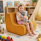 DAICO Kids Bean Bag Chair Toddler Lounge Reading Chairs Comfy 1-6 Years Old | Ultra-Soft Kids Sofa Couch with Handle for Playroom or Bedroom,Toddler sofa with Washable Cover, Gift for Boys and Girls