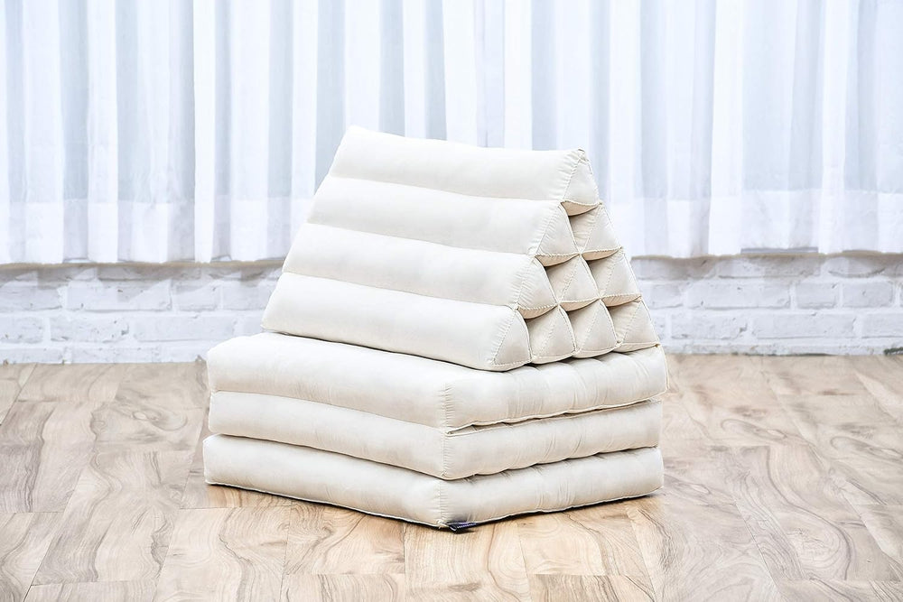 Leewadee - Comfortable Japanese Floor Mattress - Thai Floor Bed with Triangle...