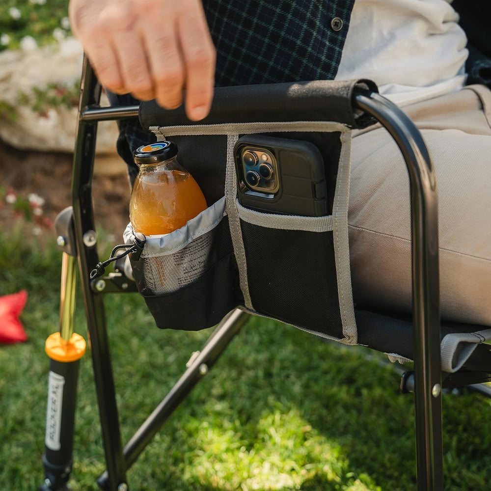GCI Outdoor Freestyle Rocker XL Camping Chair - Black