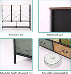 Dresser for Bedroom with 11 Deep Fabric Drawers, Tall Chests of Drawers, Wide TV Stand, Cube Storage Organizer for Closet, Nursery, Kid's Bedroom