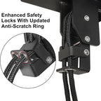2025 Upgrade Cargo Box Garage Pulley System, Garage Ceiling Hoist Heavy-Duty Holds up to 150 lbs Capacity, Fit 10-14 Foot Ceilings, Black