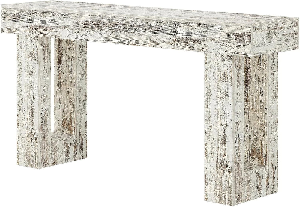 Modern Console Table, 62.99 x 13.77 x 33.46 Inches, Entryway Table with Thick...
