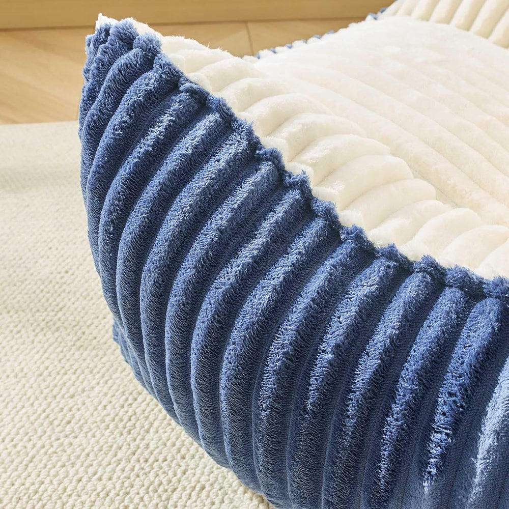 Kisoy Bean Bag Chair, Bean Bag Sofa with Memory Foam Filler for Boys and Girl...