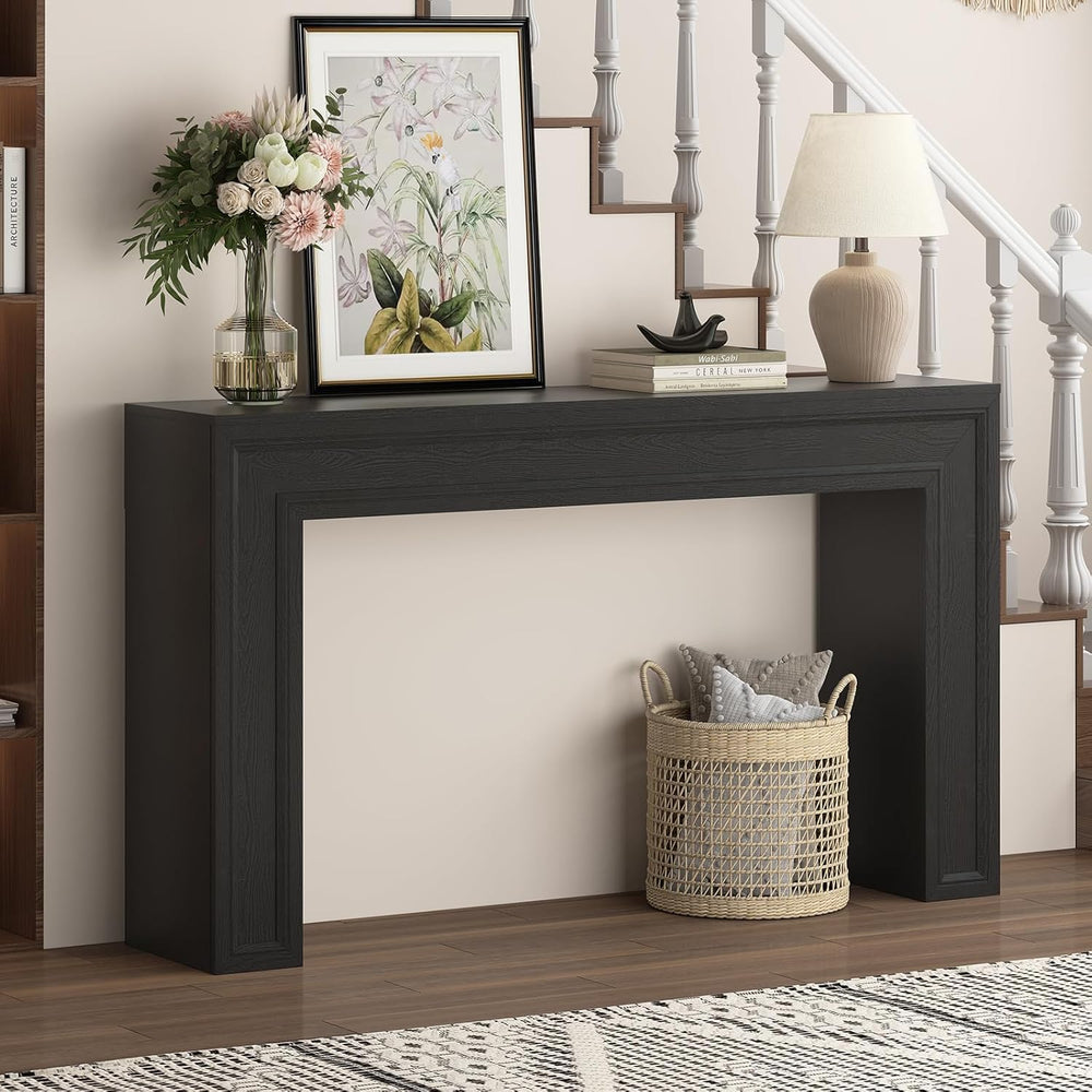 Rresyet 55 Inch Long Console Table, Sofa Table Behind Couch, Entryway Table, ...
