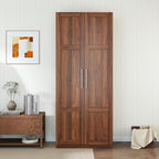 Pantry Cabinet, Kitchen Pantry Storage Cabinets with 2 Door and 3 Shelves, Pantry Storage Cabinet, Cupboard for Kitchen, Dining Room and Living Room.