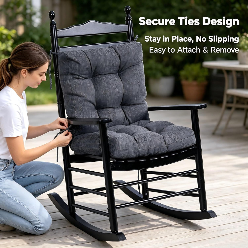 QILLOWAY Outdoor Chair Cushion for Patio Furniture, Waterproof Patio Cushions...