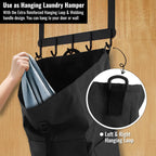 Laundry Bag Backpack, 125L, Extra Large with Shoulder Straps, Adjustable & Extendable Design, Hamper 3 Pockets for Laundromat, College, Travel, Camping