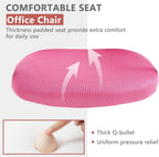 PayLessHere Office Computer Gaming Chair Ergonomic Mesh Desk Chair Adjustable Video Game Chairs with 360 Degrees Swivel Wheels Armrest Lumbar Support for Home Office,Pink