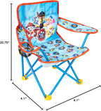 Paw Patrol Kids Camping Chair, Camp Fold N Go Chair with Carry Bag