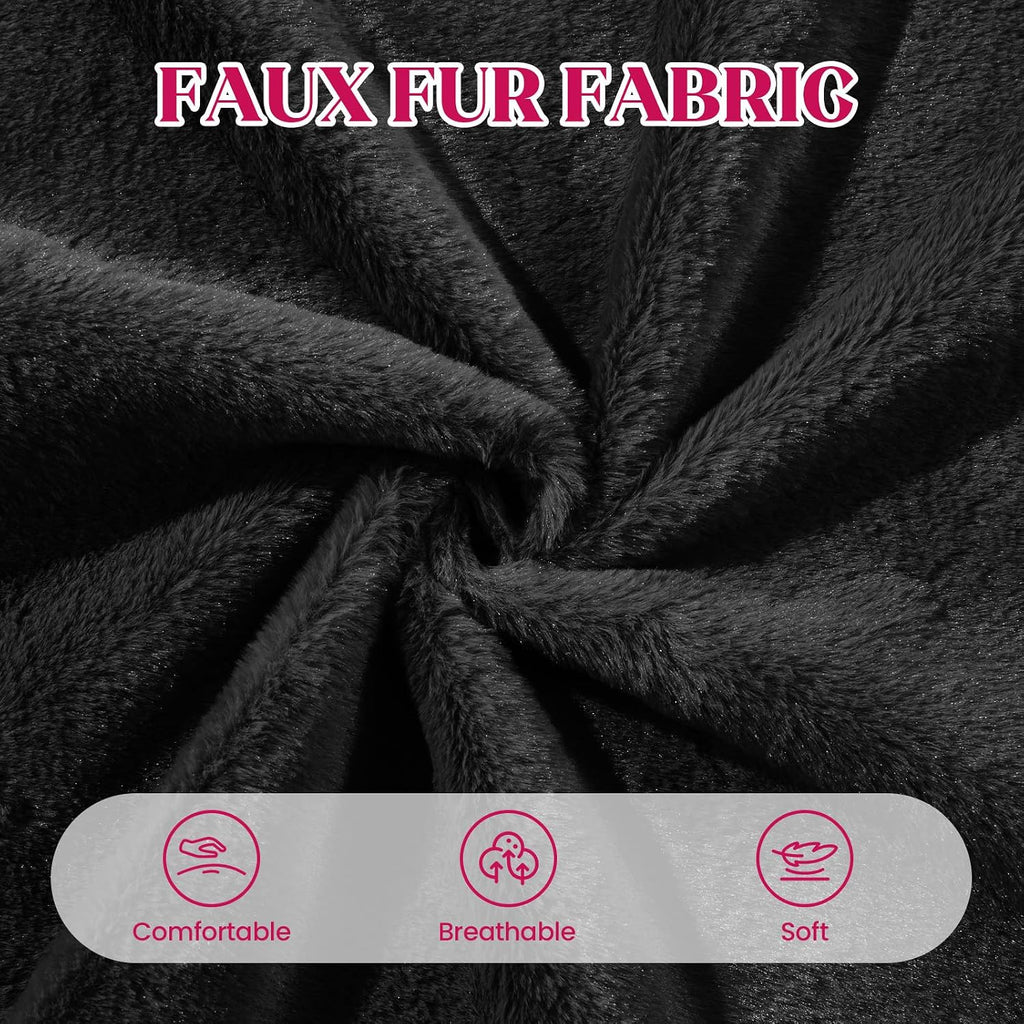 Achicsofar Bean Bag Chair for Adults Teens, Gaint Faux Fur Cat's Paw Shape Beanbag Chairs Memory Foam Filled Accent Floor Sofa for Reading, Gaming, Relaxing in Living Room, Bedroom, Dorm