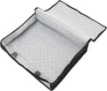 Large Capacity Under Bed Storage Bag with Handles Breathable Non-woven Organizer for Quilts Blankets Bedding Multipurpose Clothes Storage Bin for Closet and Shelf Easy-clean with