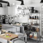 14" Deep x 24" Wide x 64" Height Wire Shelving Kit | 5-Tier | NSF Commercial Storage Rack Unit