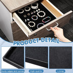 Quelay Stackable Jewelry Tray Jewelry Organizer Tray Showcase Display Empty Plate Bracelet Ring Earring Organizer