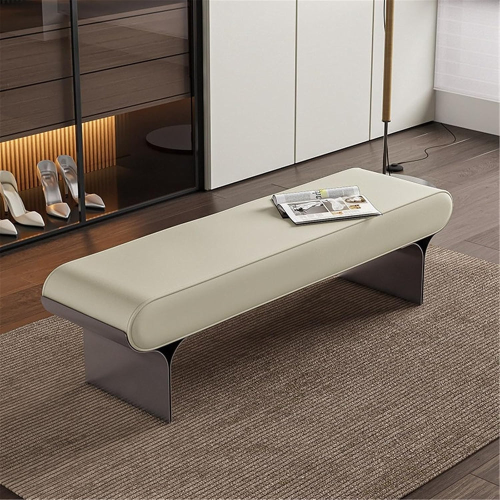 Modern Bedside Bench Bedroom Home Use Dressing Room Shoe Changing Entryway(XL)
