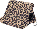 Flippy Original Tablet Pillow Stand & iPad Holder for Lap, Desk & Bed, Multi-Angle with Cubby Storage, Compatible with Kindle, Fire, iPad Pro, Air & Mini, Samsung Galaxy & iPhone, Def Leopard