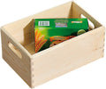 Kesper 11.81" x 7.87" x 5.51" Pinewood Storage Box