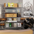 21" Deep x 60" Wide x 64" Height Wire Shelving Kit | 5-Tier | NSF Commercial Storage Rack Unit