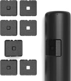 Magnetic Remote Control Holder – Wall-Mounted Organizer for TV, Air Conditioner & Electronic Remotes – Strong Magnetic Grip with Anti-Tilt & Drop Protection – Easy No-Drill Installation (Black)