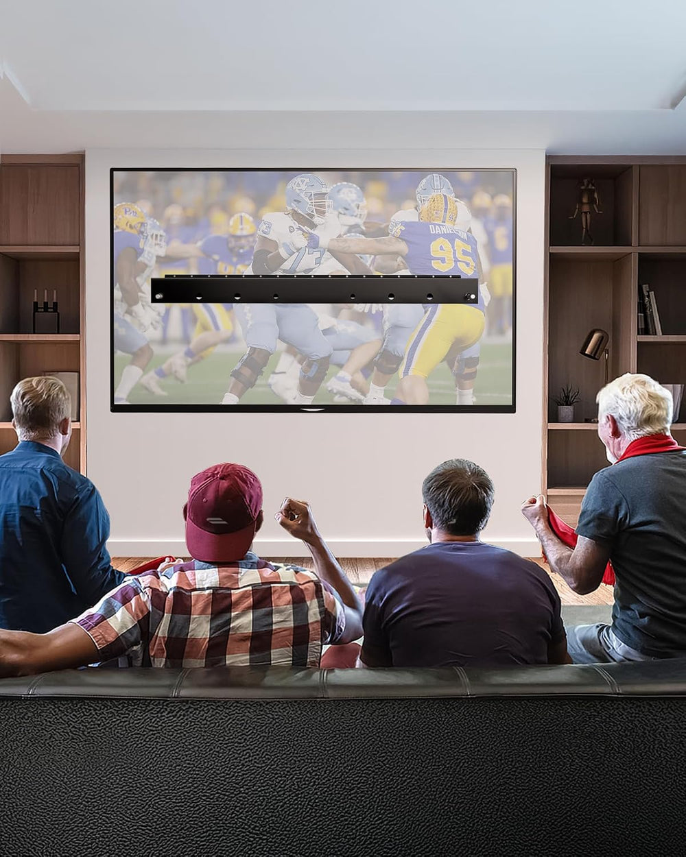 HYPIGO Studless TV Wall Mount for Most 32–75 Inch TVs, Holds up to 150 lbs | ...