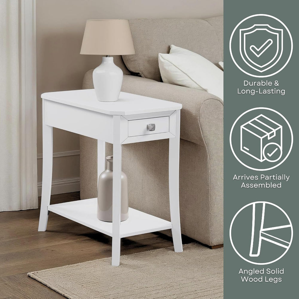 Convenience Concepts Designs2Go Ensenada Chairside End Table 23.75" - Tr...