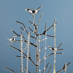 MORE&LESS Tree and Deer Jewelry Rack,for Ring Earrings Necklace Bracelet,Suitable for living rooms, bathrooms,offices,etc.