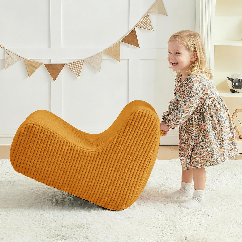 DAICO Kids Bean Bag Chair Toddler Lounge Reading Chairs Comfy 1-6 Years Old | Ultra-Soft Kids Sofa Couch with Handle for Playroom or Bedroom,Toddler sofa with Washable Cover, Gift for Boys and Girls