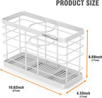 Hair Tool Organizer, Curling iron stands, Bathroom Organizer Basket Hair Supplies Organizer Storage Hair Dryer Holder- Wall Mount No Drilling