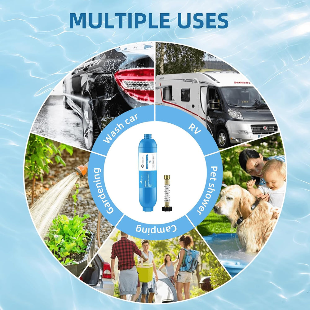 RV Water Filter, NSF Certified Camper Water Filter For RV Garden, Camping Mus...