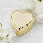 Cherished Moments Personalized Quinceañera Jewelry Box, Heart Keepsake