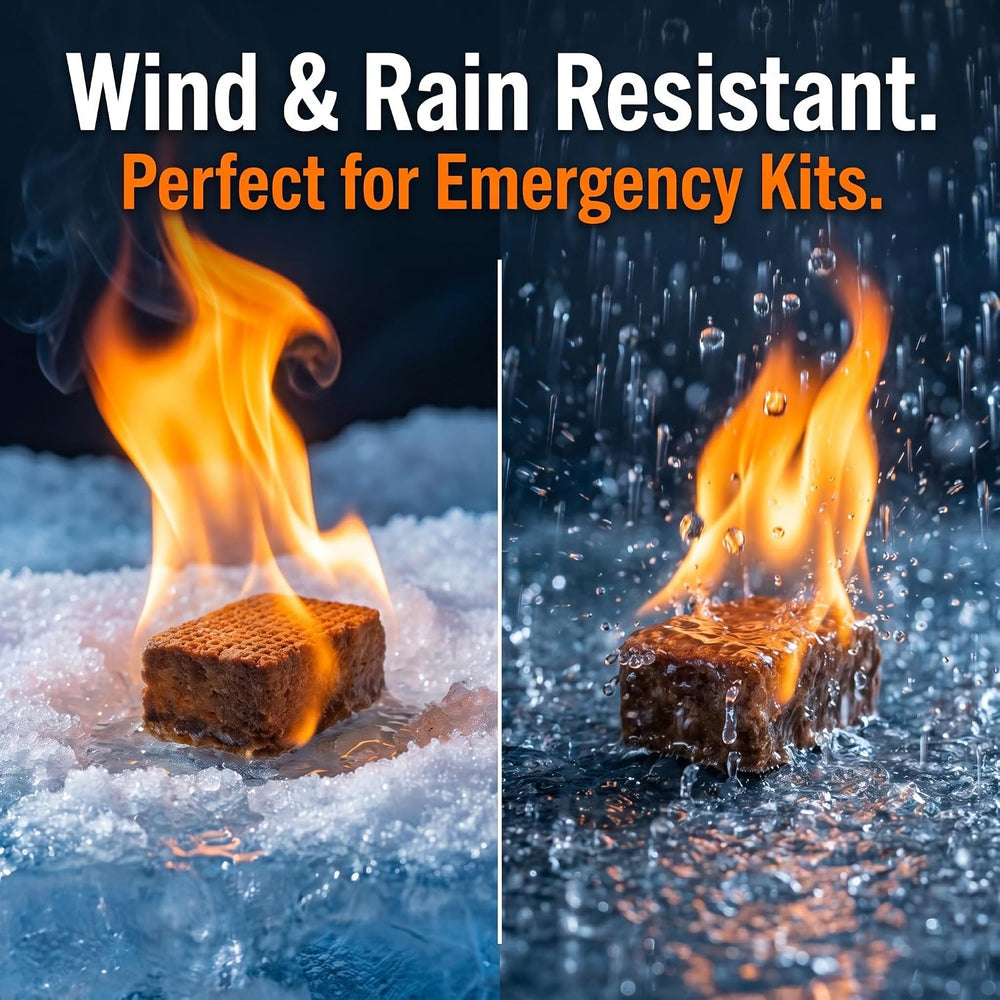 XLarge Fire Starter Cubes 160pc Long-Lasting for Kindling Charcoal Fireplace ...