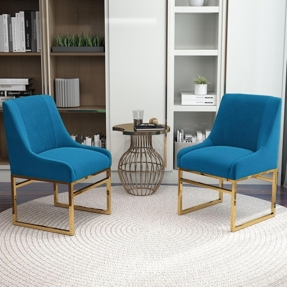 Kitchen & Dining Room Chairs Set of 4 Mid Century Modern Dining Chairs Up...
