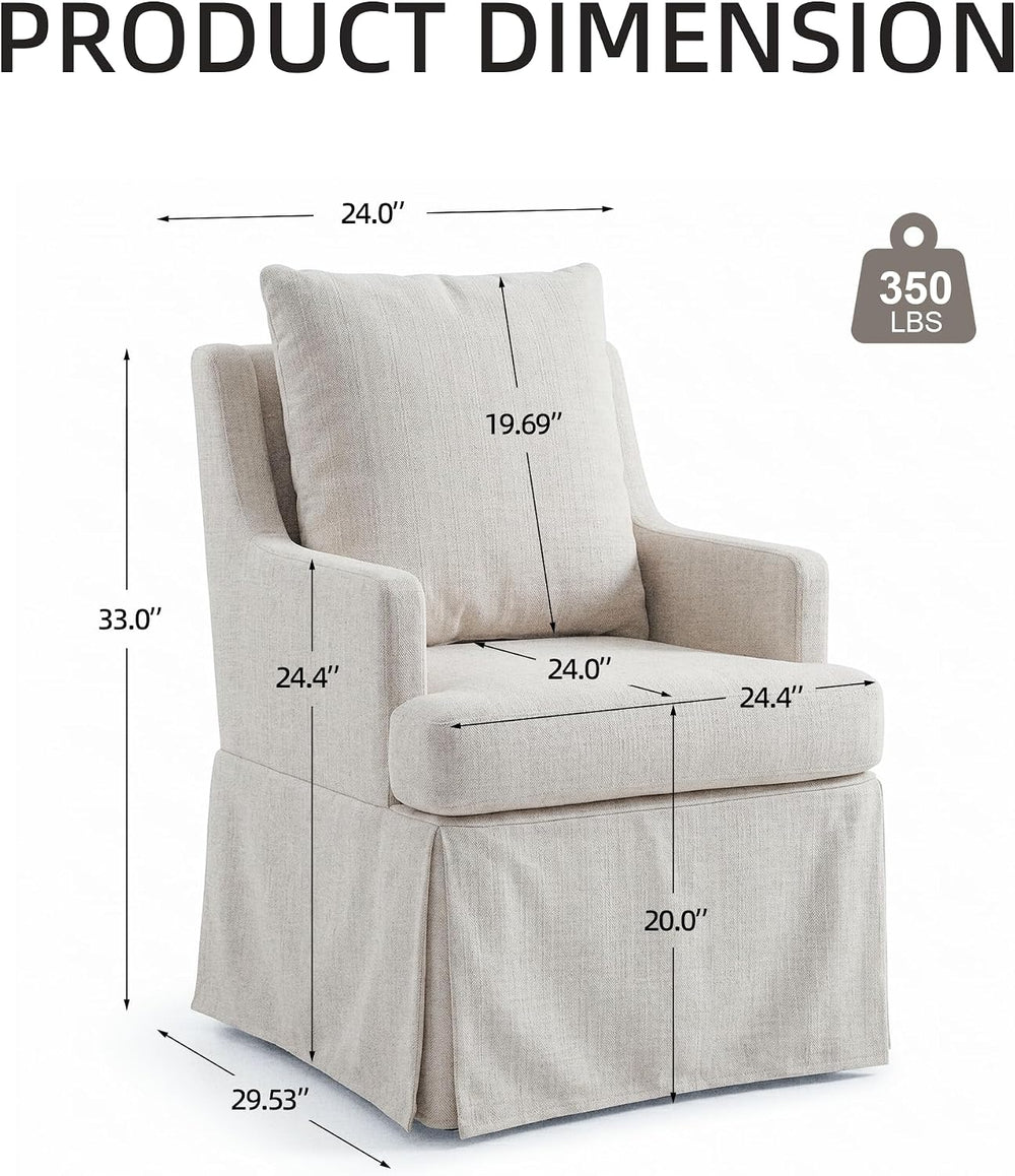 UVV Upholstered Dining Chairs Set of 2, Modern Kitchen Chair Dining Room Chai...