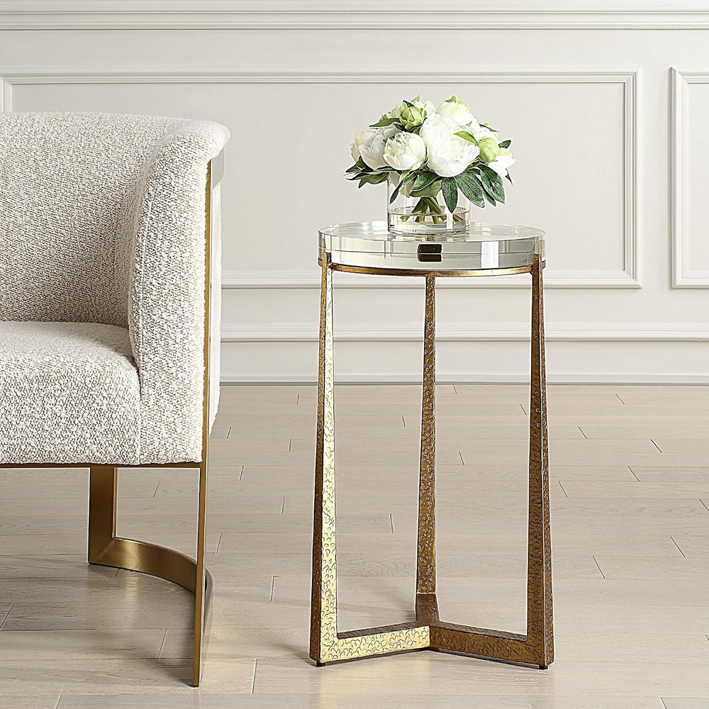 Uttermost 50091 Midas - Accent Table-24.25 Inches Tall and 13.5 Inches Wide