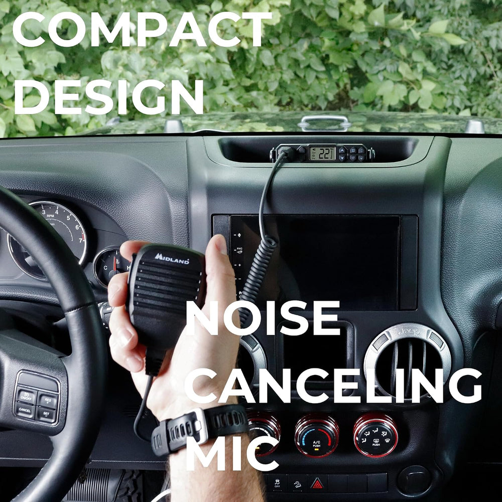 Midland - MXT105 - 5 Watt GMRS MicroMobile Two-Way Radio
