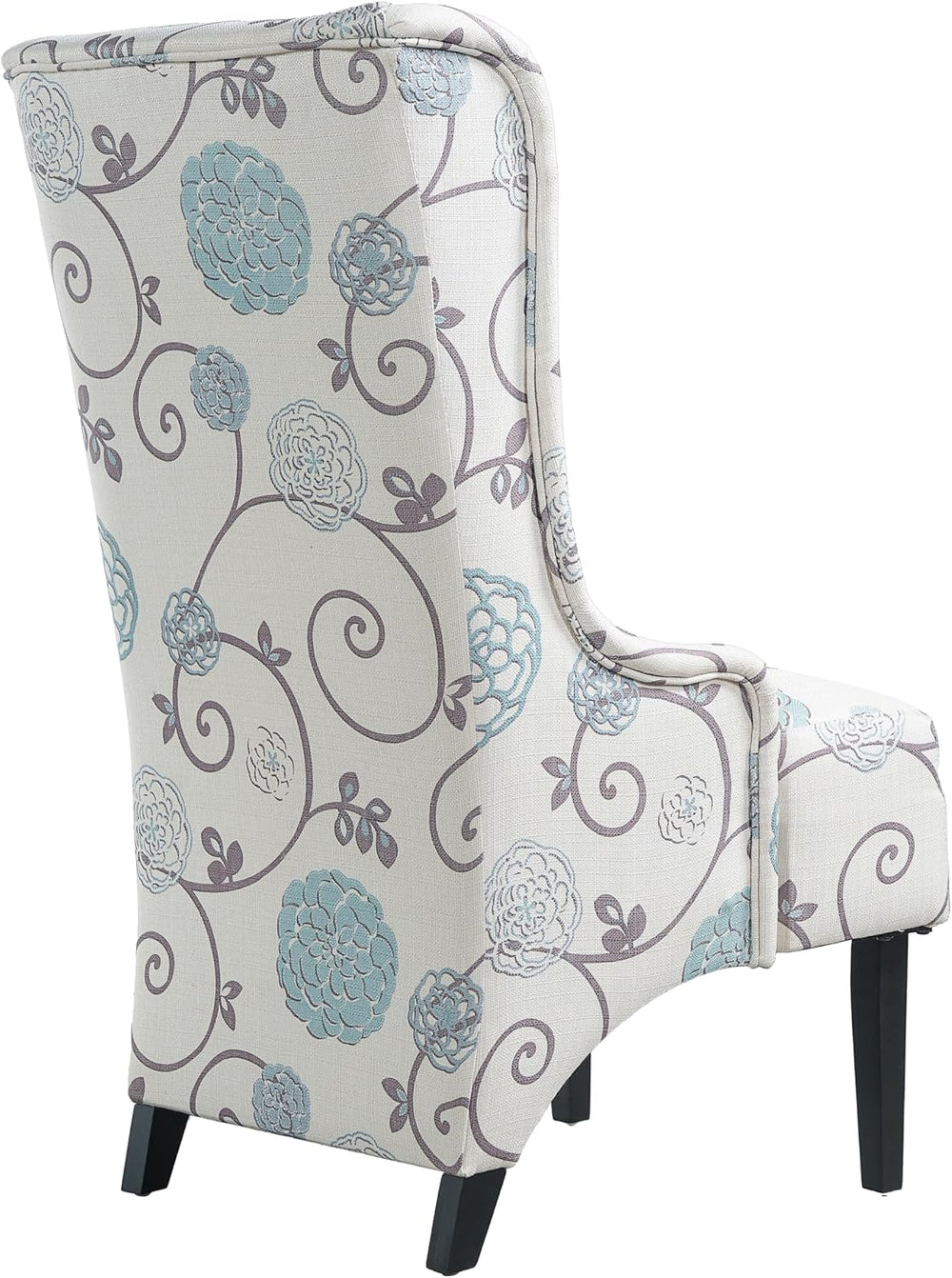 Christopher Knight Home Micua Luxury Upholstered Dining Chair with Floral Fab...